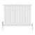 White Single Flat Panel Designer Radiator 600x748mm Aurora by Dolce