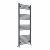 Anthracite Straight Heated Towel Rail 1400x600 mm Calda by Dolce