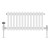 White Triple Cast Iron Designer Radiator 300x607mm Vitale by Dolce
