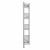 Straight Heated Towel Rail 1400x300mm Chrome with WIFI Button Screen Thermostatic Heating element Masaccio By Dolce