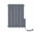 Grey Oil Filled Radiator with WiFi 575x450 mm Ventoso By Dolce