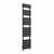 Black Flat Panel Heated Towel Rail 1800x450 mm Brunelleschi by Dolce