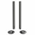 Black Nickel Radiator Valve Kit Serafino by Venice