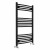Black Curved Heated Towel Rail 1000x600 mm Benessere by Dolce