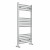 Chrome Curved Heated Towel Rail 1000x500 mm Benessere by Dolce