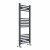 Anthracite Straight Heated Towel Rail 1000x400 mm Calda by Dolce