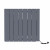 Grey Ceramic Radiator with WiFi 570x715 mm Ventoso By Dolce