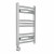 Curved Heated Towel Rail 600x400mm Chrome with Touch Screen Thermostatic Heating element Nebbia By Dolce
