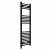 Straight Heated Towel Rail 1200x400mm Black with manual heating element Masaccio By Dolce