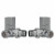 Chrome Corner Manual Radiator Valve Pair Serafino by Venice