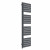 Flat Panel Designer Towel Radiator 1800mm x 500mm Anthracite with manual heating element Tiziano By Dolce