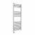 Curved Heated Towel Rail 1200x500mm Chrome with Touch Screen Thermostatic Heating element Nebbia By Dolce