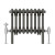 Raw Metal Double Cast Iron Designer Radiator 300x425mm - Vitale by Dolce