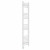 Straight Heated Towel Rail 1400x300mm White with Button Screen Thermostatic Heating element Masaccio By Dolce