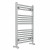 Chrome Straight Heated Towel Rail 800x500 mm Calda by Dolce