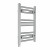 Straight Heated Towel Rail 600x400mm Chrome with manual heating element Masaccio By Dolce