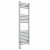 Straight Heated Towel Rail 1200x400mm Chrome with Touch Screen Thermostatic Heating element Masaccio By Dolce