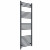 Straight Heated Towel Rail 1600x600mm Anthracite with manual heating element Masaccio By Dolce