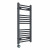 Straight Heated Towel Rail 800x400mm Anthracite with WIFI Button Screen Thermostatic Heating element Masaccio By Dolce