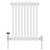 White Triple Cast Iron Designer Radiator 600x427mm Vitale by Dolce