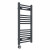 Straight Heated Towel Rail 800x400mm Anthracite with Touch Screen Thermostatic Heating element Masaccio By Dolce