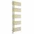 D shape Designer Towel Radiator 1600mm x 600mm Brushed Brass with Touch Screen Thermostatic Heating element Tiziano By Dolce