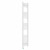 Curved Heated Towel Rail 1600x300mm White with WIFI Button Screen Thermostatic Heating element Nebbia By Dolce
