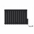 Black Oil Filled Radiator with WiFi 575x927 mm Ventoso By Dolce