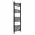 Black Straight Heated Towel Rail 1800x600 mm Calda by Dolce