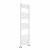 White Curved Heated Towel Rail 1600x500 mm Benessere by Dolce