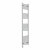 Straight Heated Towel Rail 1800x400mm Chrome with Touch Screen Thermostatic Heating element Masaccio By Dolce