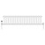 White Triple Cast Iron Designer Radiator 300x1192mm Vitale by Dolce