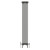 Raw Metal Quadruple Cast Iron Designer Radiator 1800x290mm Vitale by Dolce