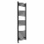 Curved Heated Towel Rail 1600x500mm Black with WIFI Button Screen Thermostatic Heating element Nebbia By Dolce
