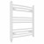 Curved Heated Towel Rail 600x600mm White with manual heating element Nebbia By Dolce