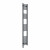 Straight Heated Towel Rail 1800x300mm Anthracite with Touch Screen Thermostatic Heating element Masaccio By Dolce