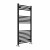 Black Curved Heated Towel Rail 1200x600 mm Benessere by Dolce