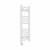 Straight Heated Towel Rail 800x300mm White with Touch Screen Thermostatic Heating element Masaccio By Dolce