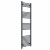 Straight Heated Towel Rail 1600x500mm Anthracite with manual heating element Masaccio By Dolce