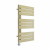 Flat Panel Designer Towel Radiator 824mm x 500mm Brushed Brass with WIFI Button Screen Thermostatic Heating element Tiziano By Dolce
