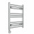Straight Heated Towel Rail 600x500mm Chrome with Touch Screen Thermostatic Heating element Masaccio By Dolce