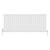 White Single Flat Panel Designer Radiator 600x1428mm Aurora by Dolce