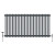 Anthracite Double Cast Iron Designer Radiator 600x1190mm - Vitale by Dolce