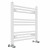 White Straight Heated Towel Rail 600x600 mm Calda by Dolce