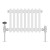 White 2 Column Cast Iron Style Traditional Horizontal Radiator Choice of Sizes Vitale by Dolce