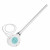 300W White Round Button Screen Thermostatic Heating Element with WiFi Serenata by Venice