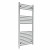 Straight Heated Towel Rail 1200x600mm Chrome with manual heating element Masaccio By Dolce