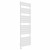 Flat Panel Heated Towel Rail 1800x600mm White with Touch Screen Thermostatic Heating element Solare By Dolce