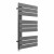 Flat Panel Designer Towel Radiator 824mm x 500mm Gunmetal with manual heating element Tiziano By Dolce