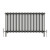 Raw Metal Triple Cast Iron Designer Radiator 600x1192mm Vitale by Dolce